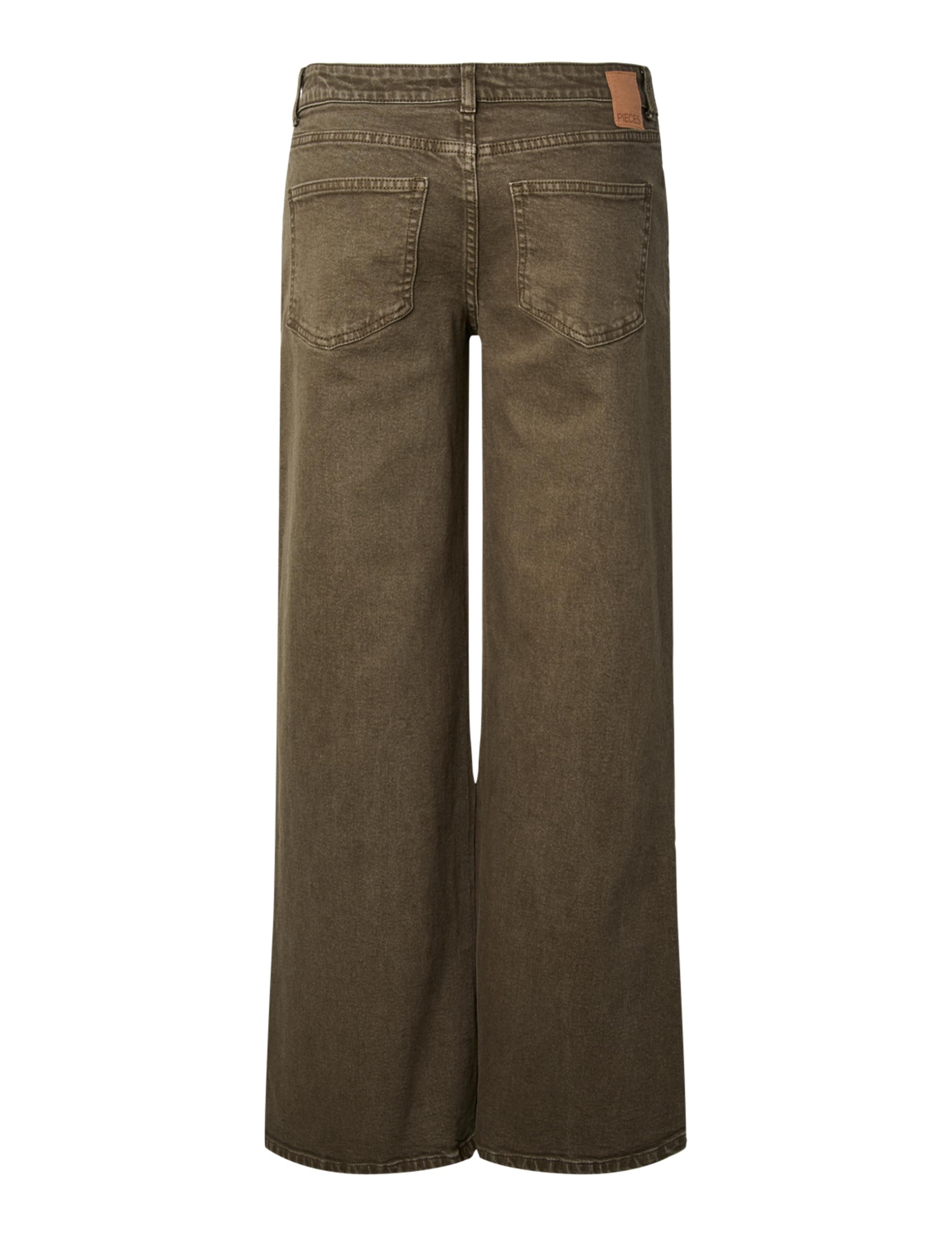 Pieces Pcselma LW Wide jeans donna 28W/30L kalamata