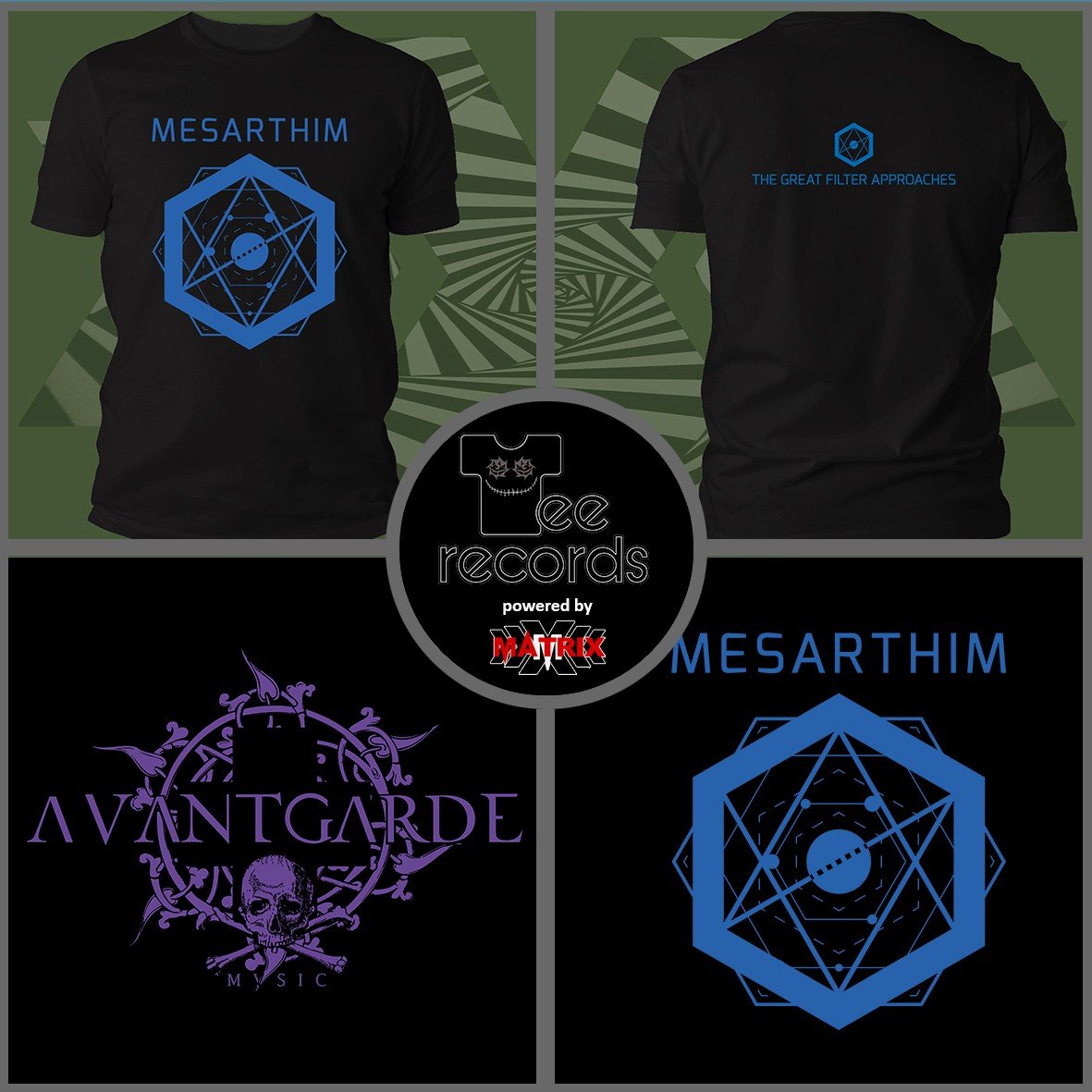 Mesarthim The Great Filter Approaches t-shirt cotone