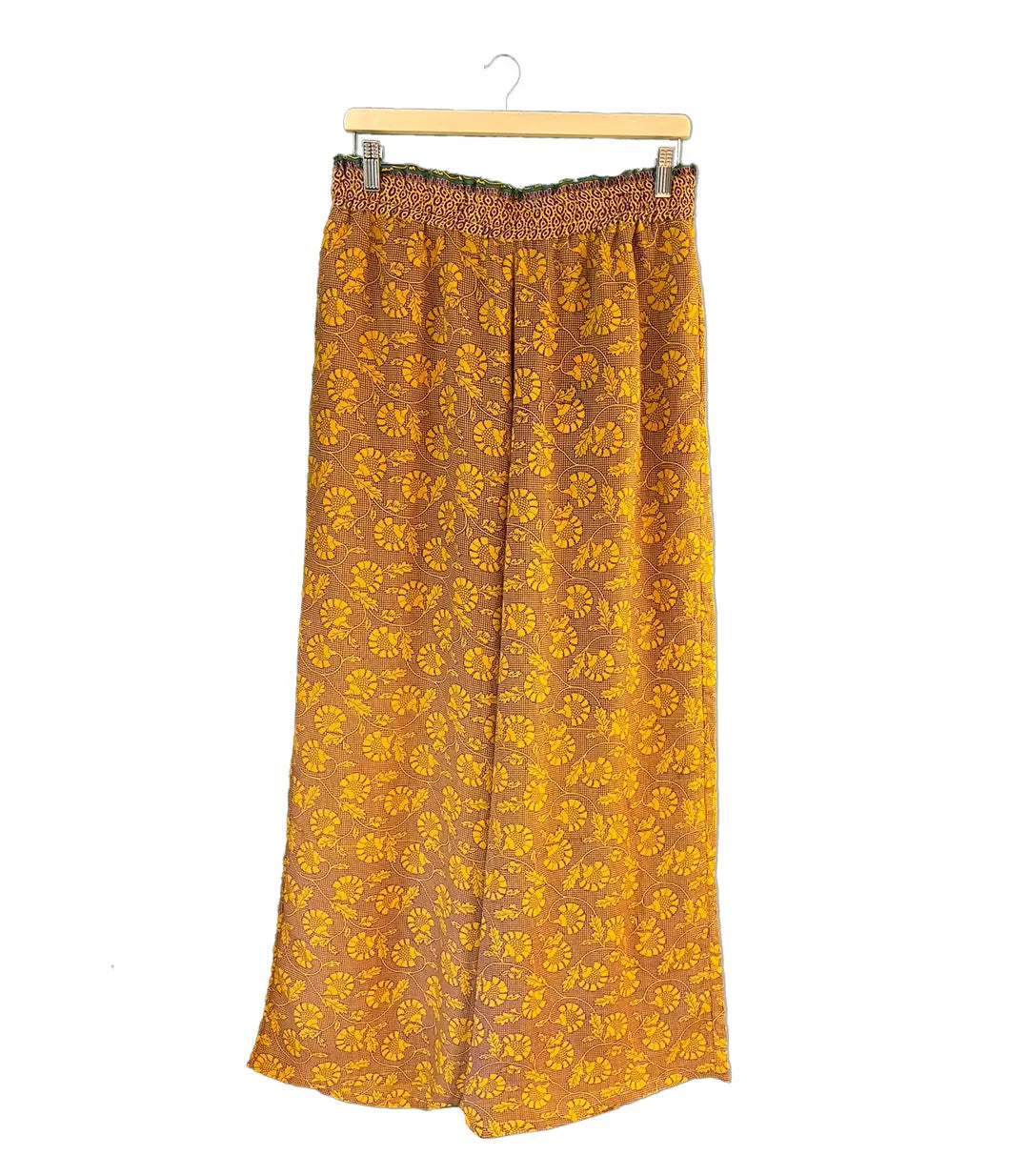 el.residu Madhu 17 pantaloni S/M rosa viscosa