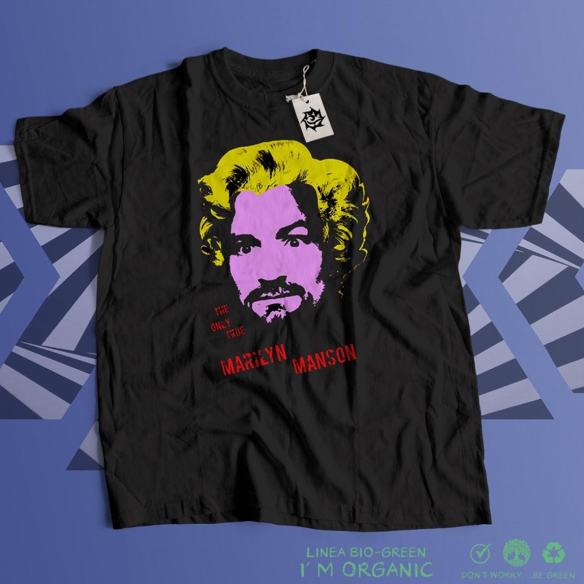 Matrix Marilyn Manson The Only True t-shirt unisex cotone