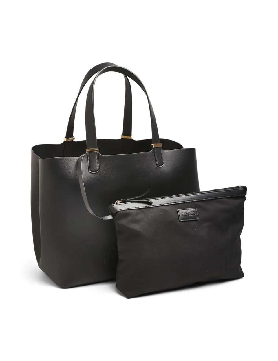 Pieces Pckopa Shopper Noos borsa tracolla donna nera