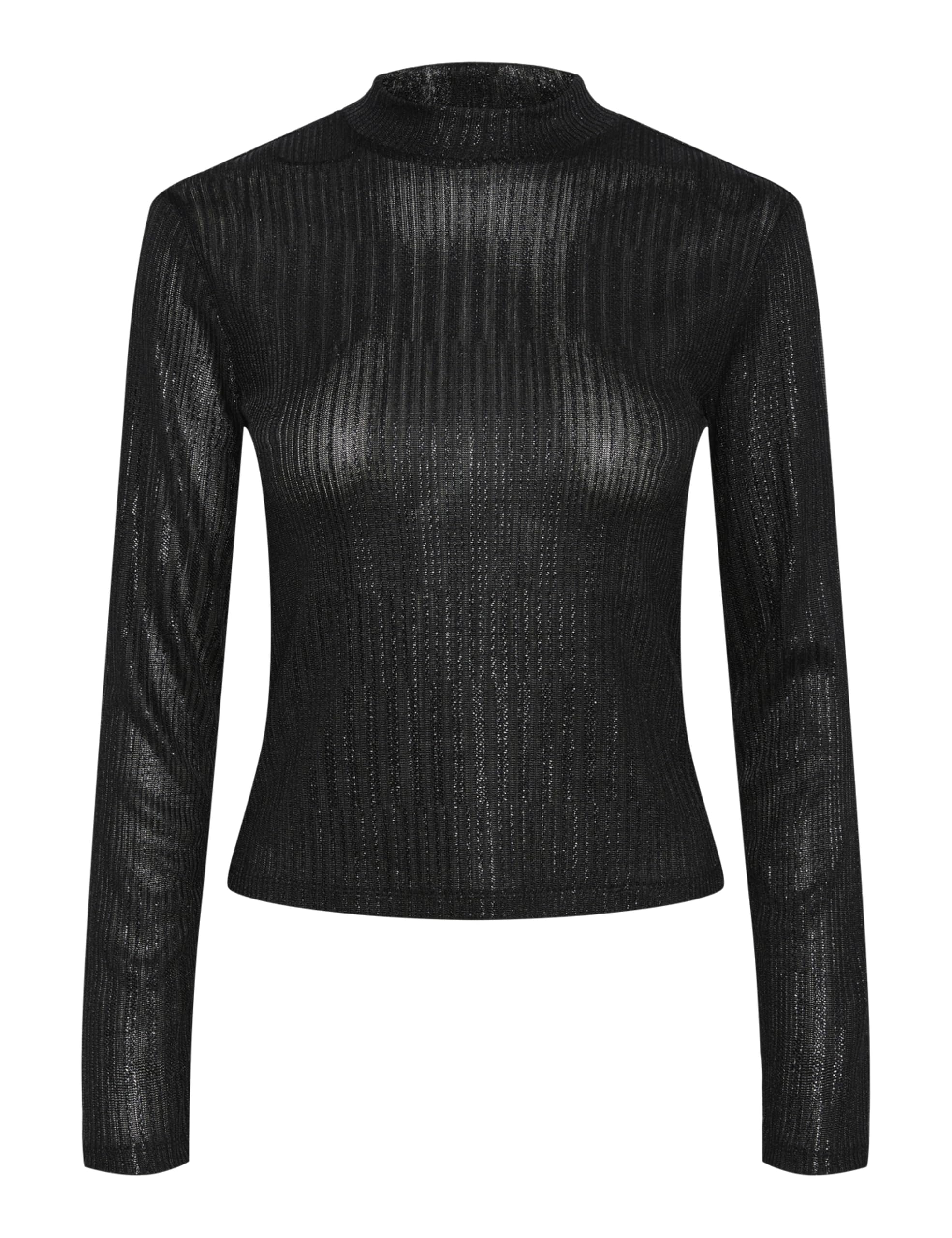Pieces Pcrocky LS T-Neck maglia donna taglia M collo alto
