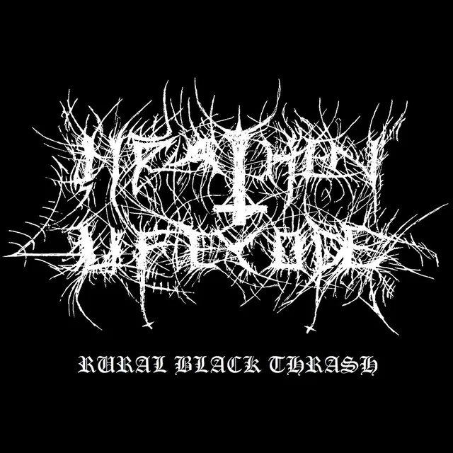 Heathen Lifecode Rural Black Thrash t-shirt cotone organico