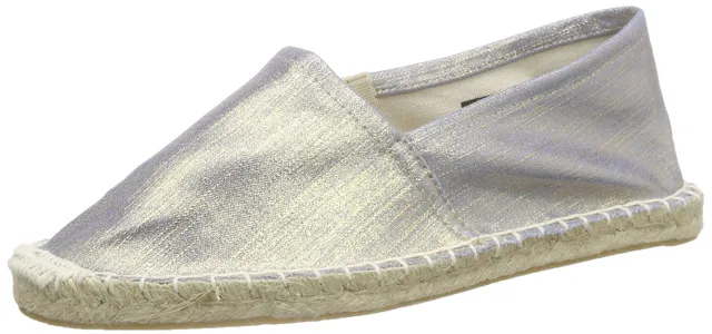 Pieces Haisha espadrillas donna argento 42 EU