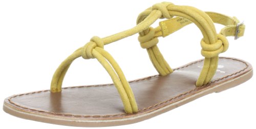 Pieces Chili sandali donna camoscio giallo 37 EU