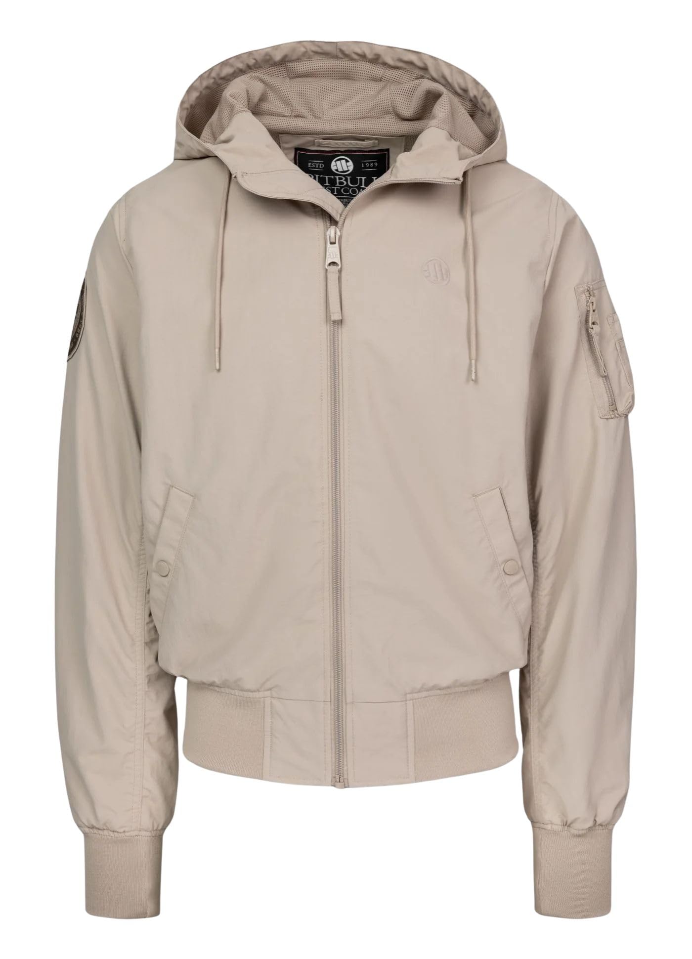 Pitbull Hooper bomber uomo nylon leggero antivento