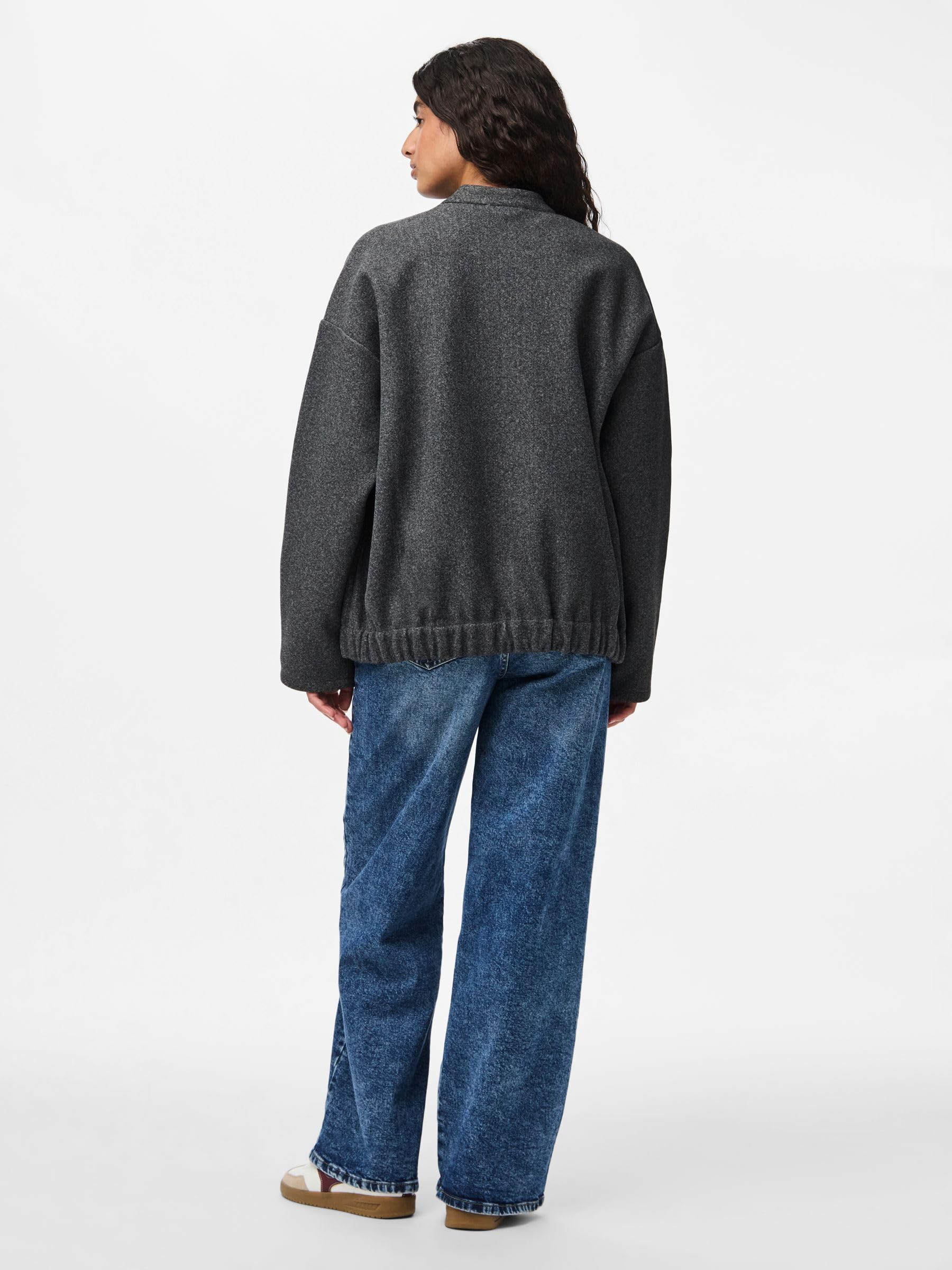 Pieces Pcdebbie LS Bomber giacca donna manica lunga