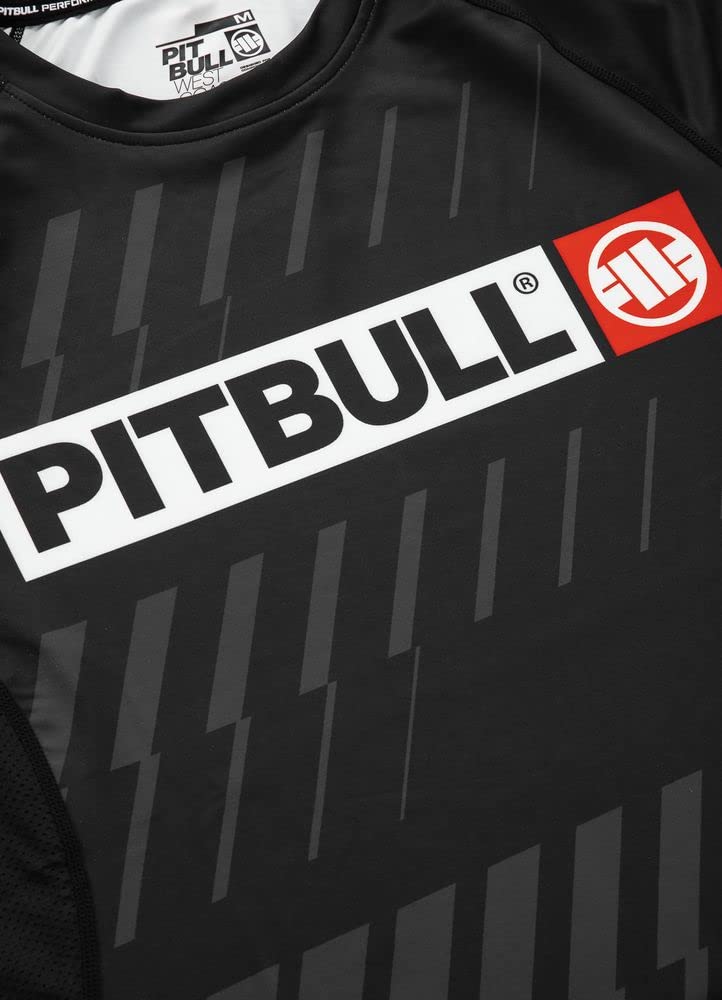 Pit Bull West Coast Street Dog rashguard maniche lunghe aderente