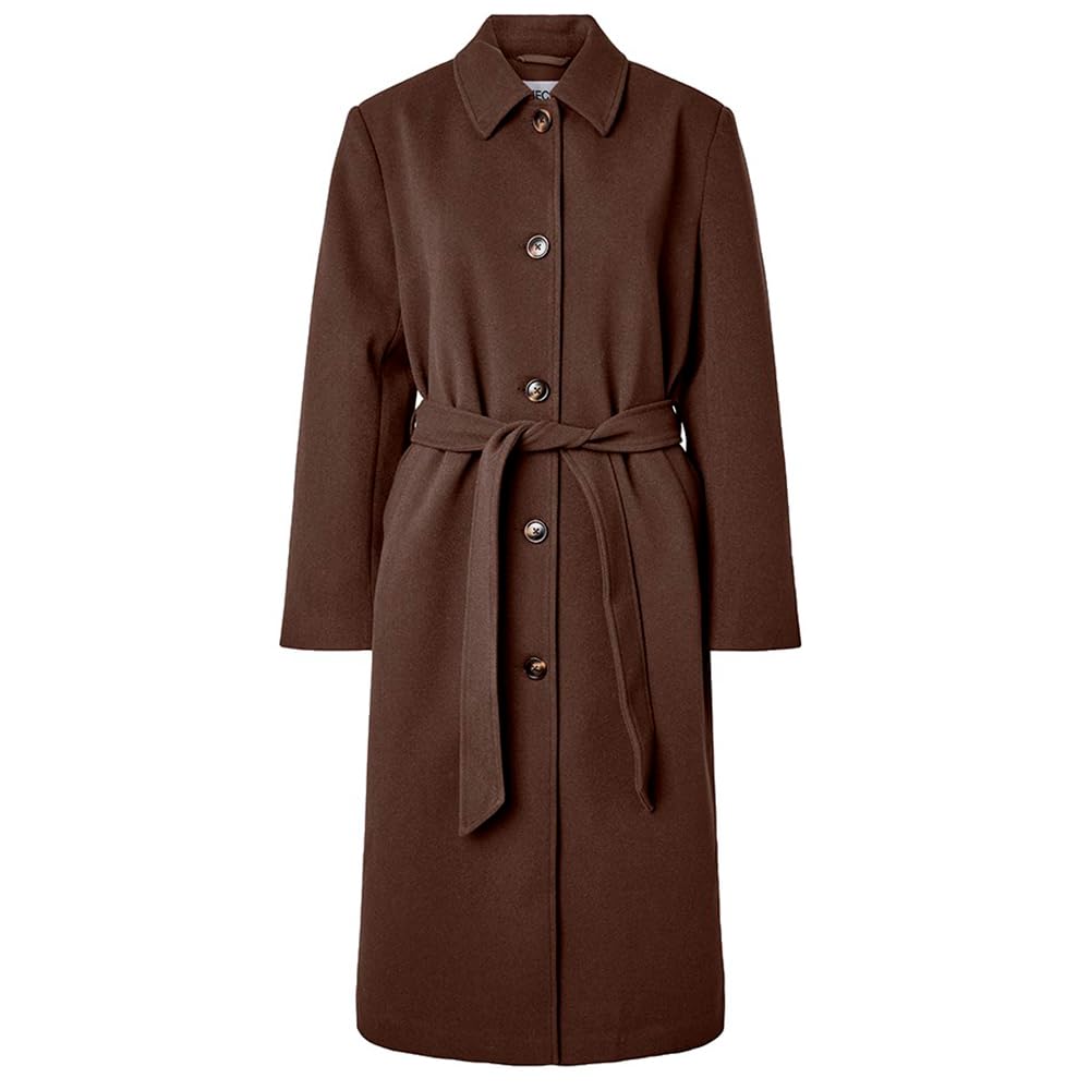 Pieces Aya cappotto lungo 2XL con cintura