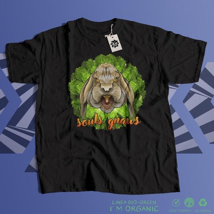 Matrix Music Store Maoz Evil Bunny t-shirt cotone unisex