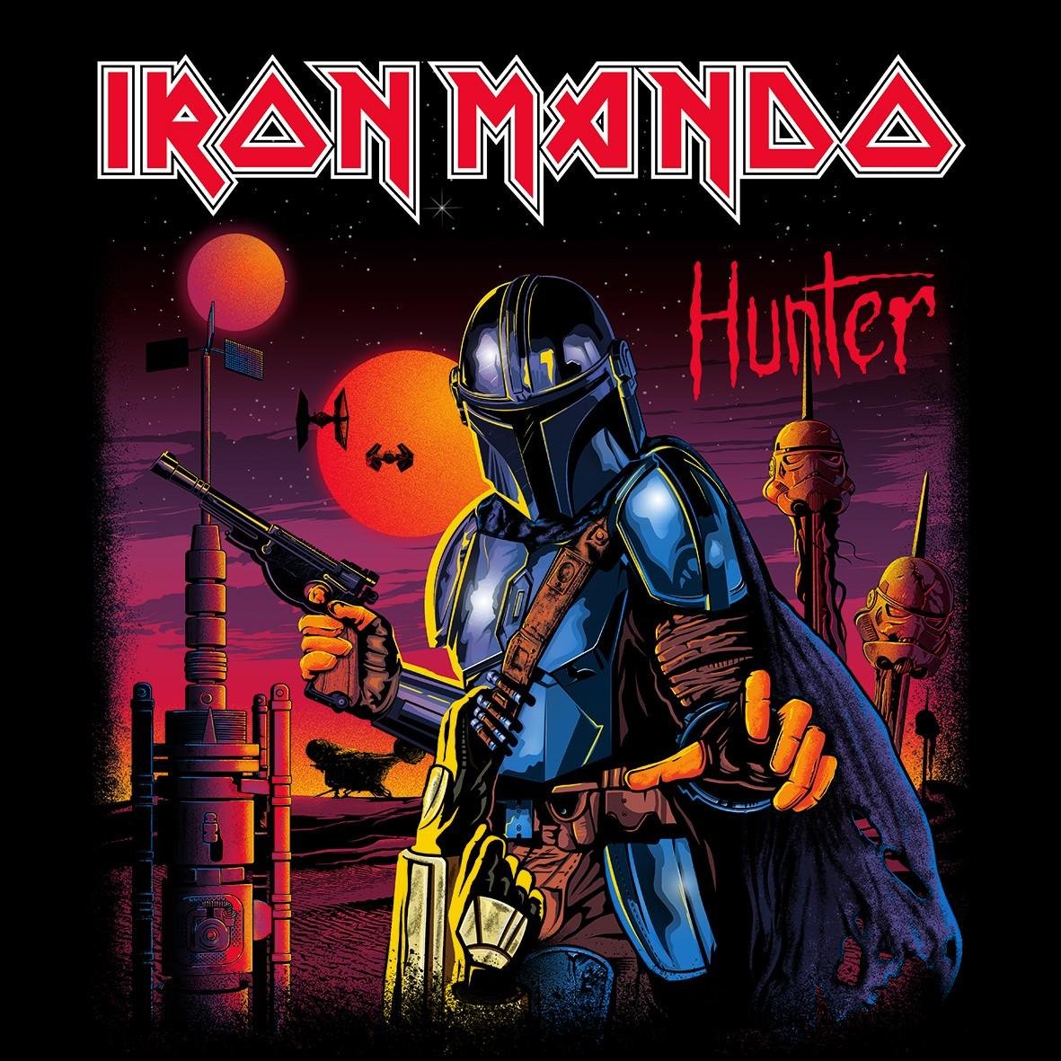 Matrix Cappo Iron Mando Hunter t-shirt cotone unisex