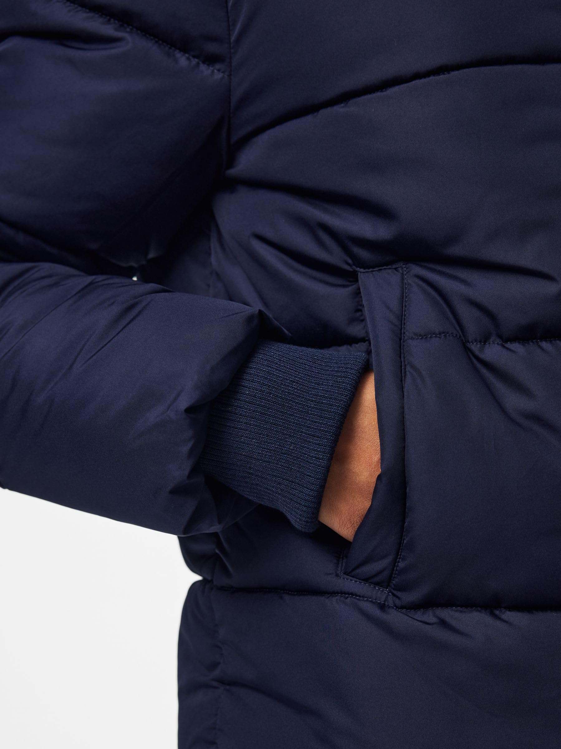 Pieces Pcbee giacca imbottita L blu invernale