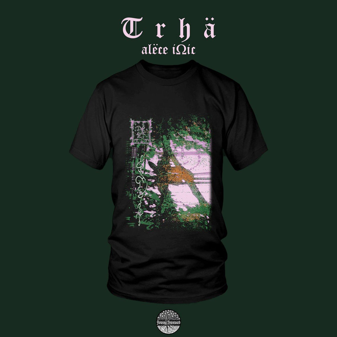Matrix Music Store Tee-Records Trha Alece t-shirt cotone organico