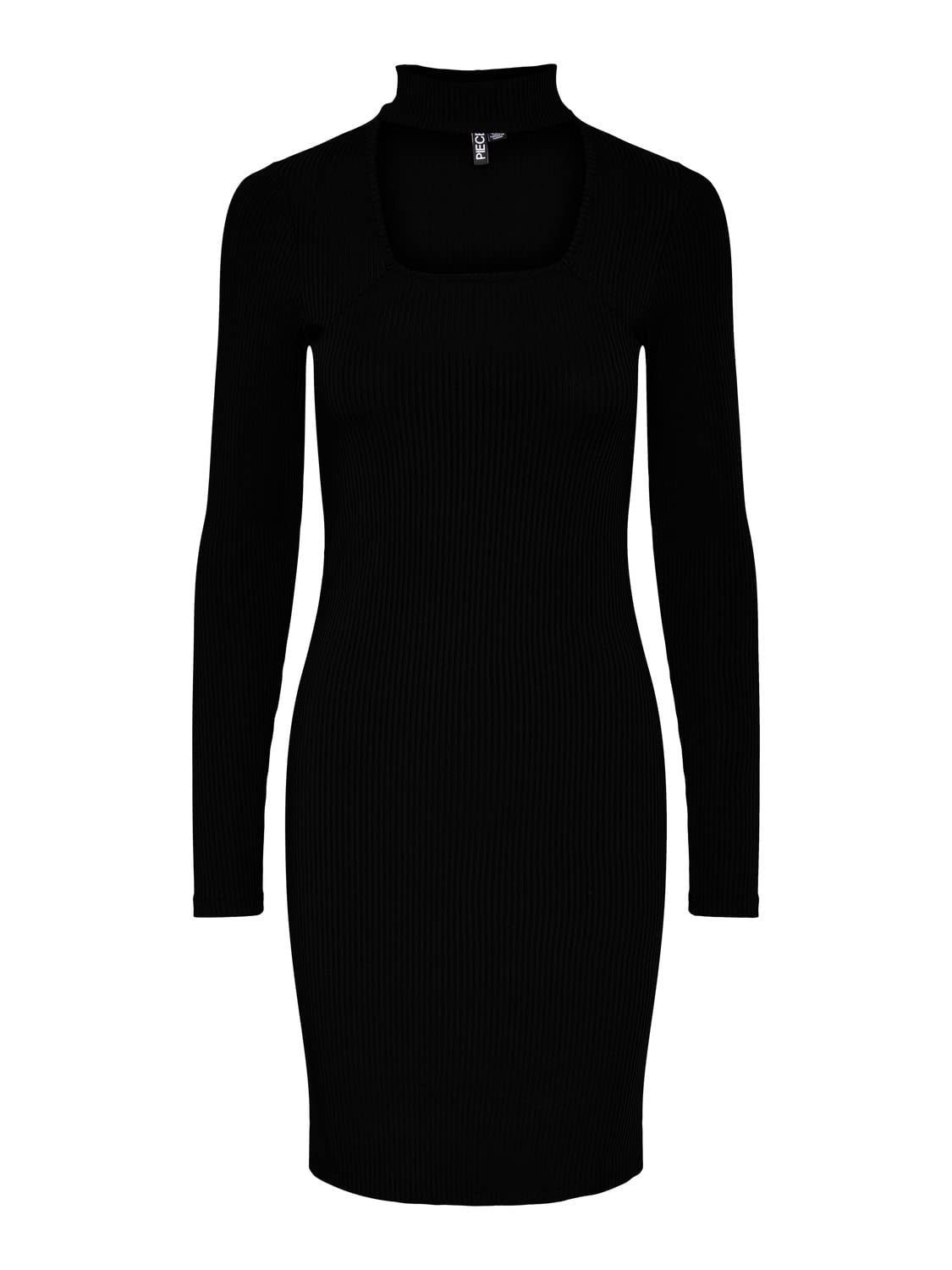 Pieces Pcmilka LS Cut Out vestito donna XS manica lunga