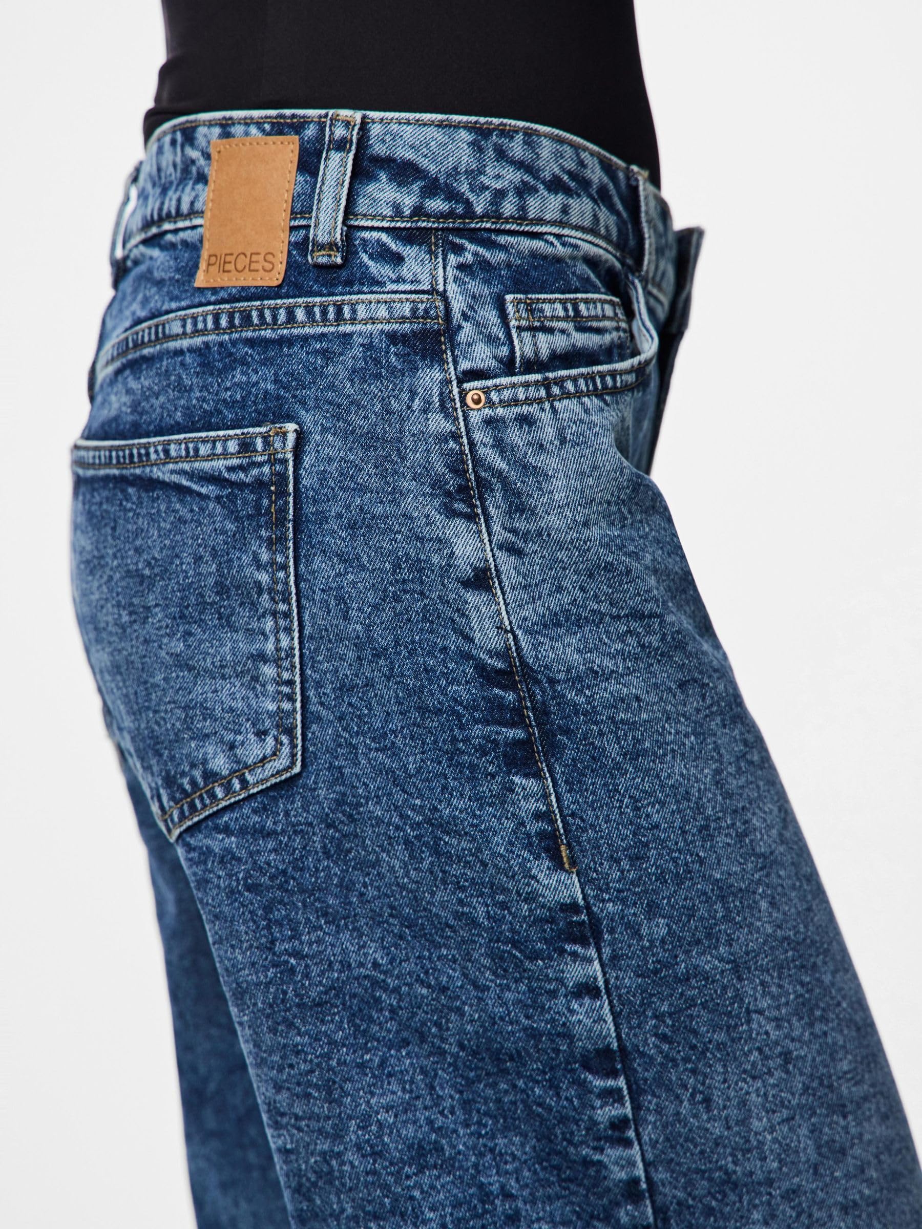 Pieces Pcselma Wide jeans larghi 27W/30L