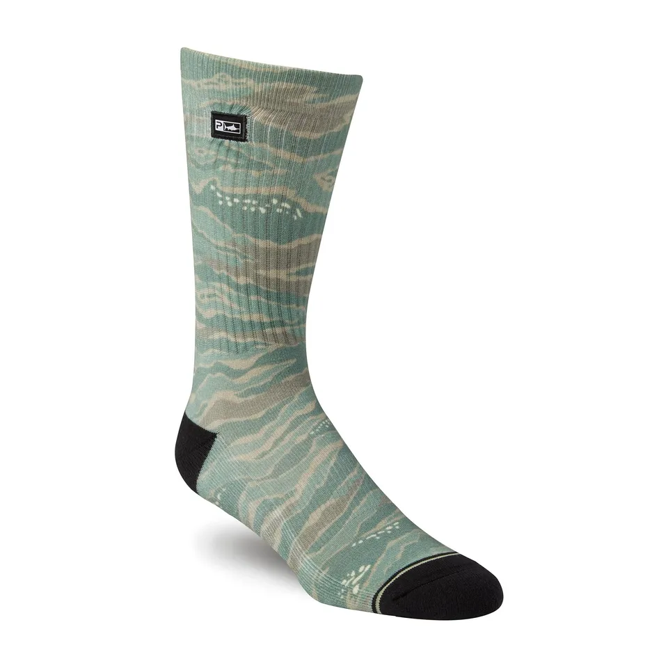 Pelagic Wahoo Camo calzini Mangrove traspiranti