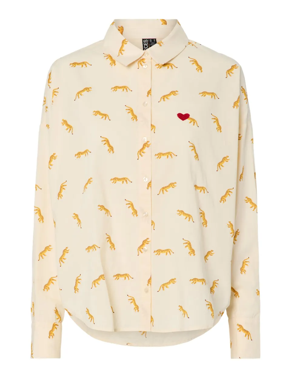 Pieces Pcjanna Loose camicia donna XS fantasia