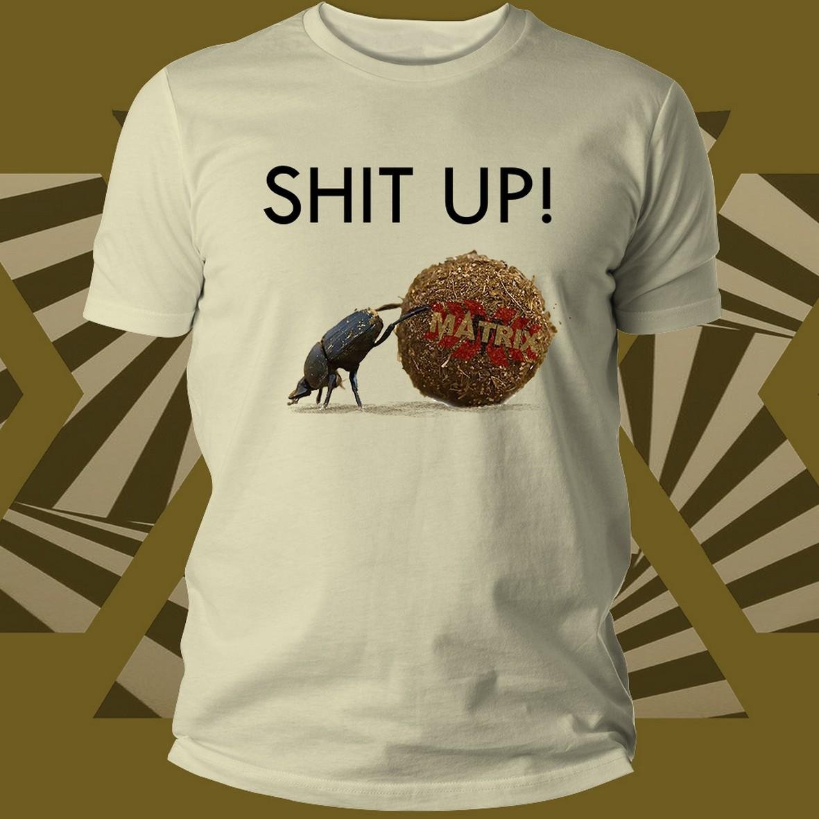 Matrix Music Store Shit Up t-shirt unisex stampa digitale