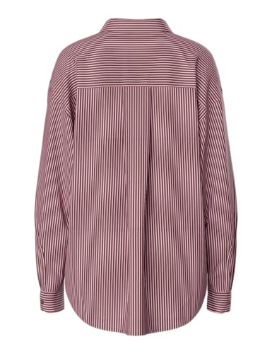 Pieces Pcemmy LS Loose camicia donna tessuto leggero