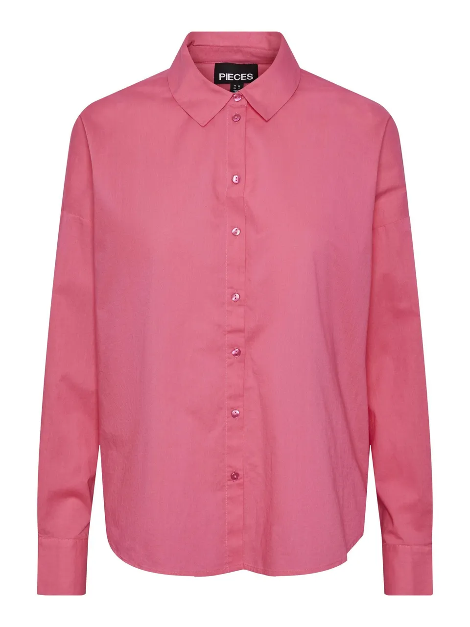 PIECES Pctanne LS Loose Shirt camicia donna manica lunga