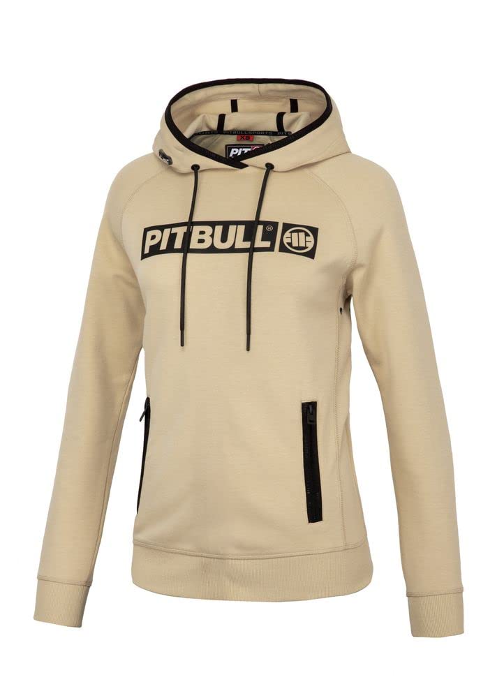 Pitbull West Coast Georgia felpa cappuccio donna S beige