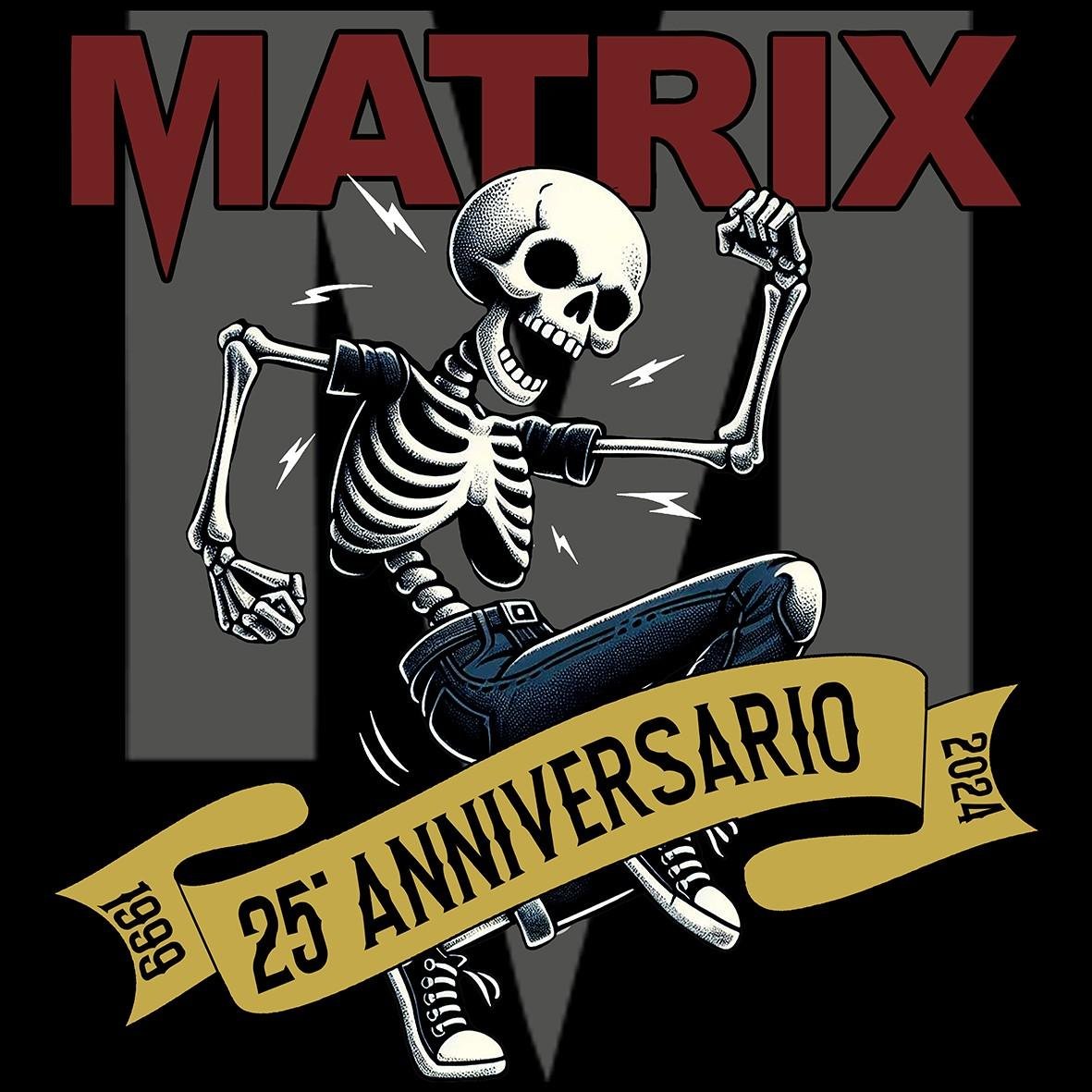 Matrix 25th Anniversary Pogo t-shirt cotone unisex