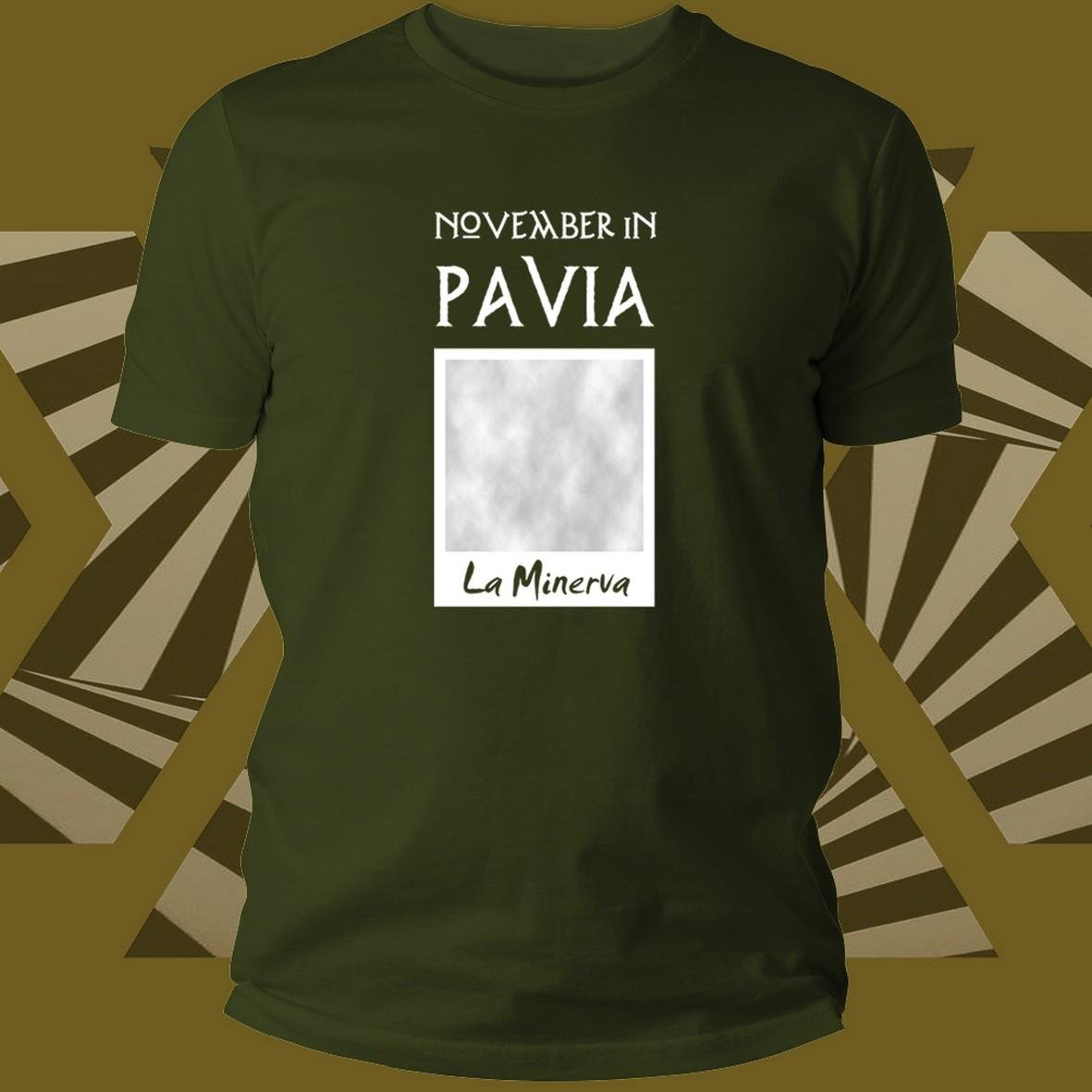 Pavia November in PV Minerva maglietta cotone