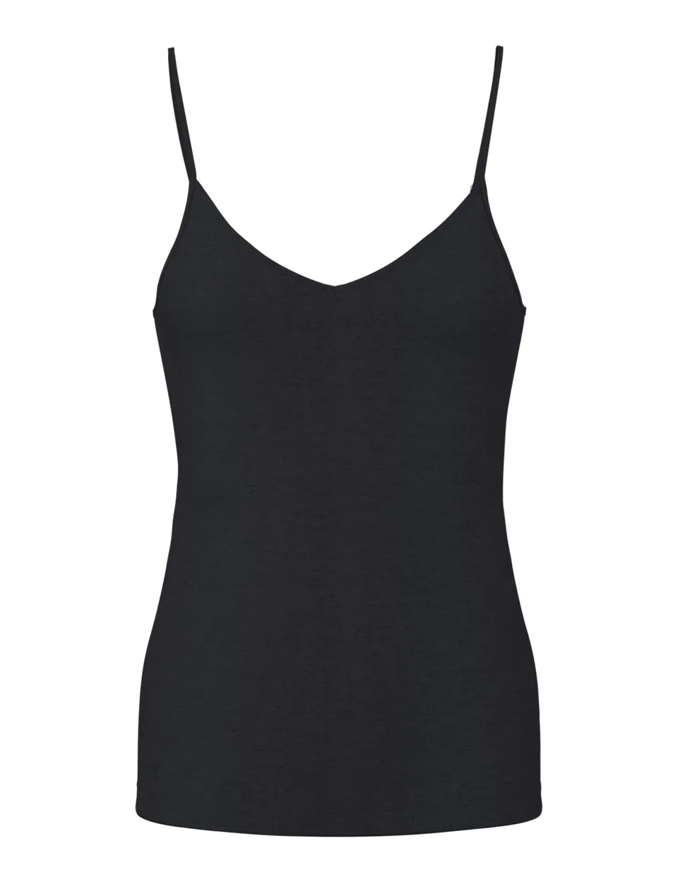 Pieces Pcsirene Canotta Donna L Bianco in cotone elasticizzato