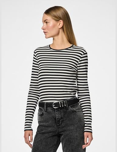 Pieces Pclea Jeans Belt cintura donna nera 85 ecopelle