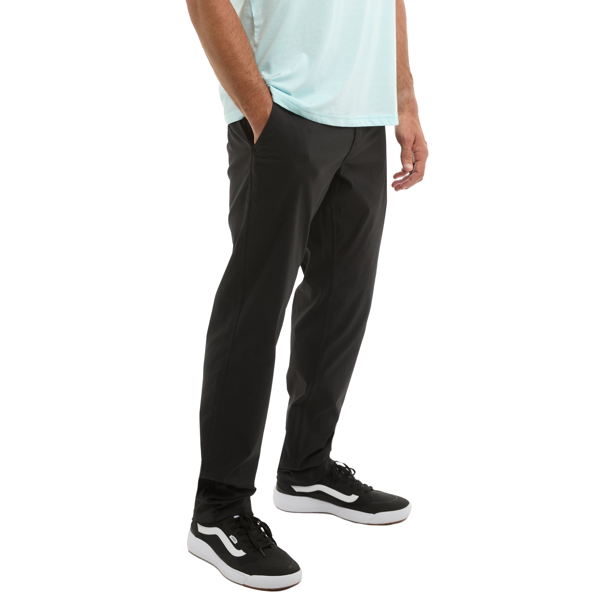 Pelagic Mako pantaloni chino nero idrorepellenti