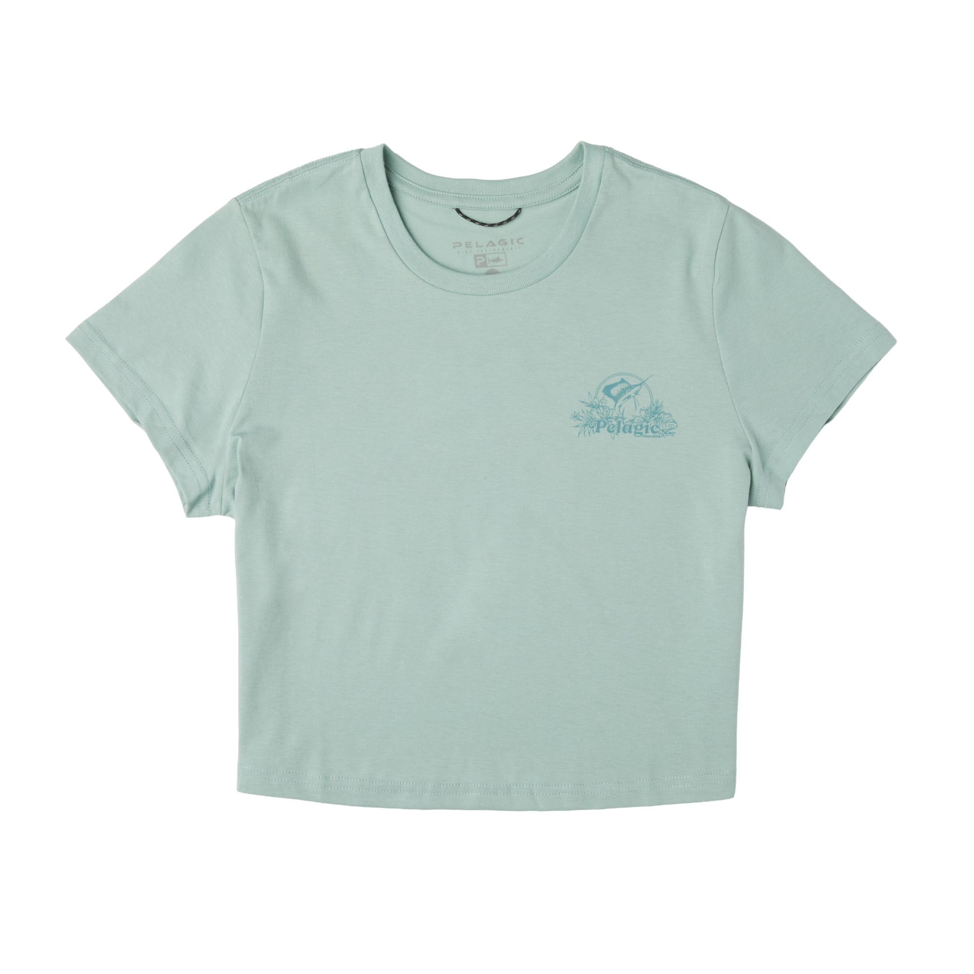 Pelagic Tropic Sea Ws t-shirt donna cotone salvia