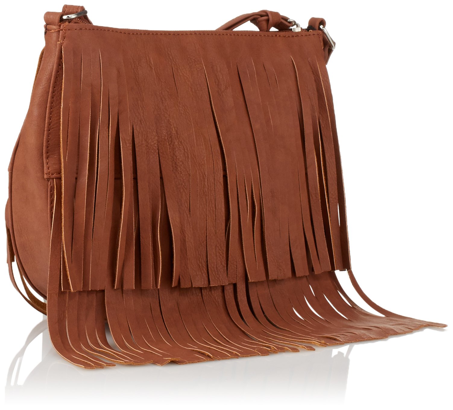 Pieces Pcnera Crossover Tracolla Donna Frange Nera