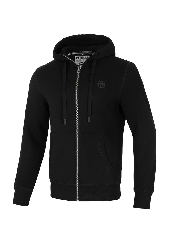 Pit Bull West Coast Hilltop felpa con zip in cotone taglia M