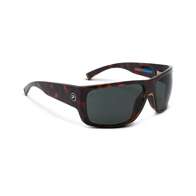 Pelagic Kahuna occhiali sole polarizzati Tartaruga-Grigio