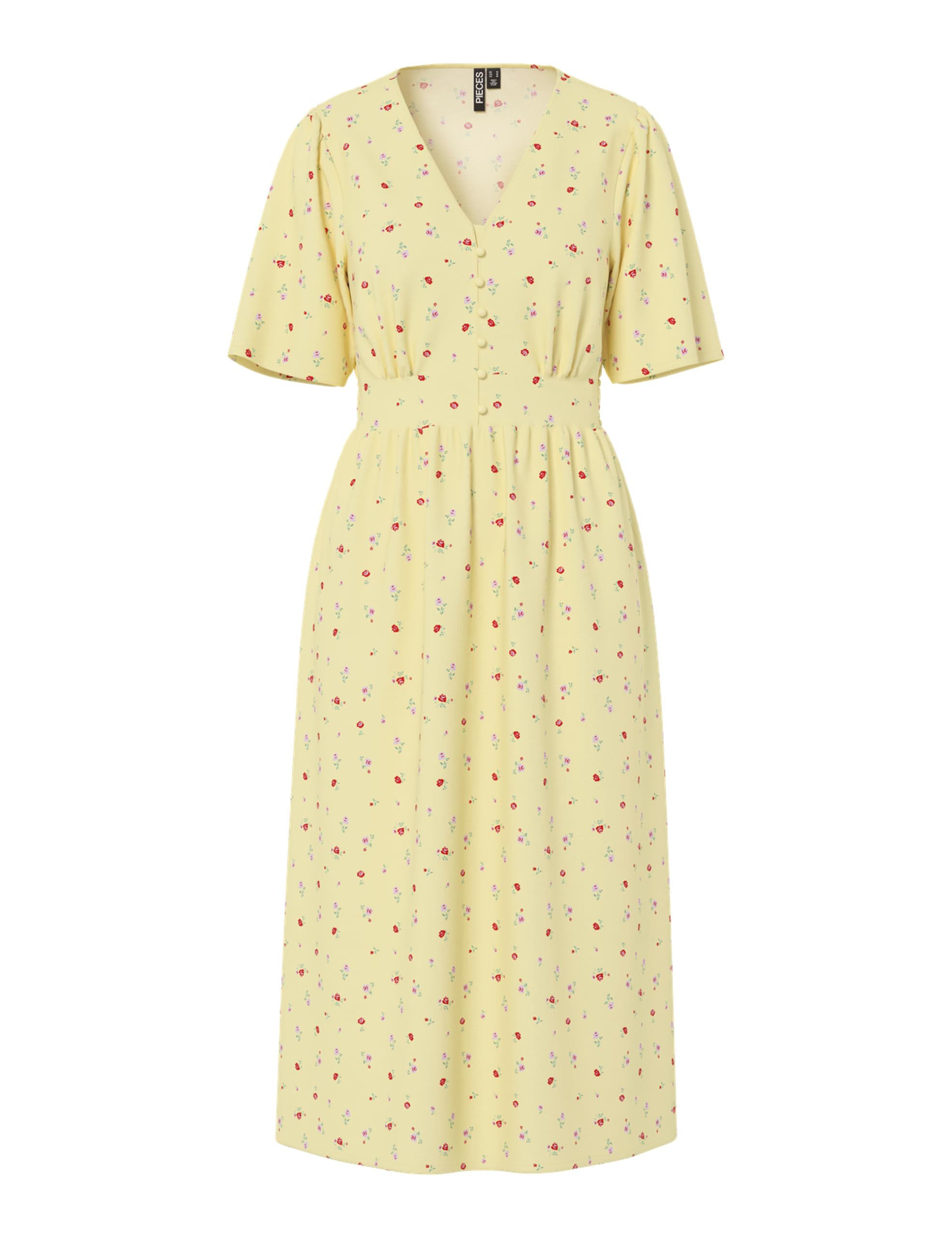 Pieces Pctala Midi Dress Wvn abito donna Roseate Spoonbill