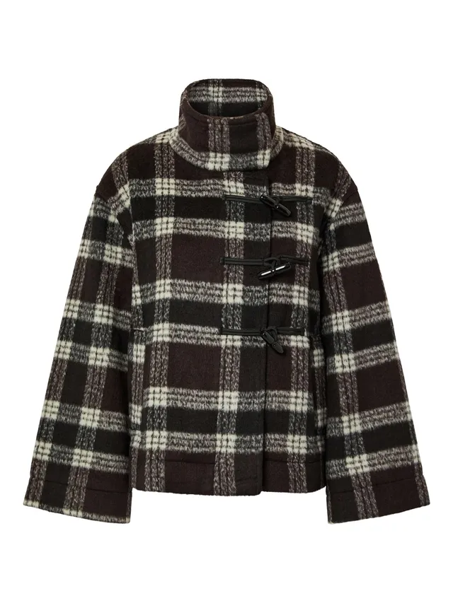 Pieces Pcevie Check giacca donna taglia M a quadri