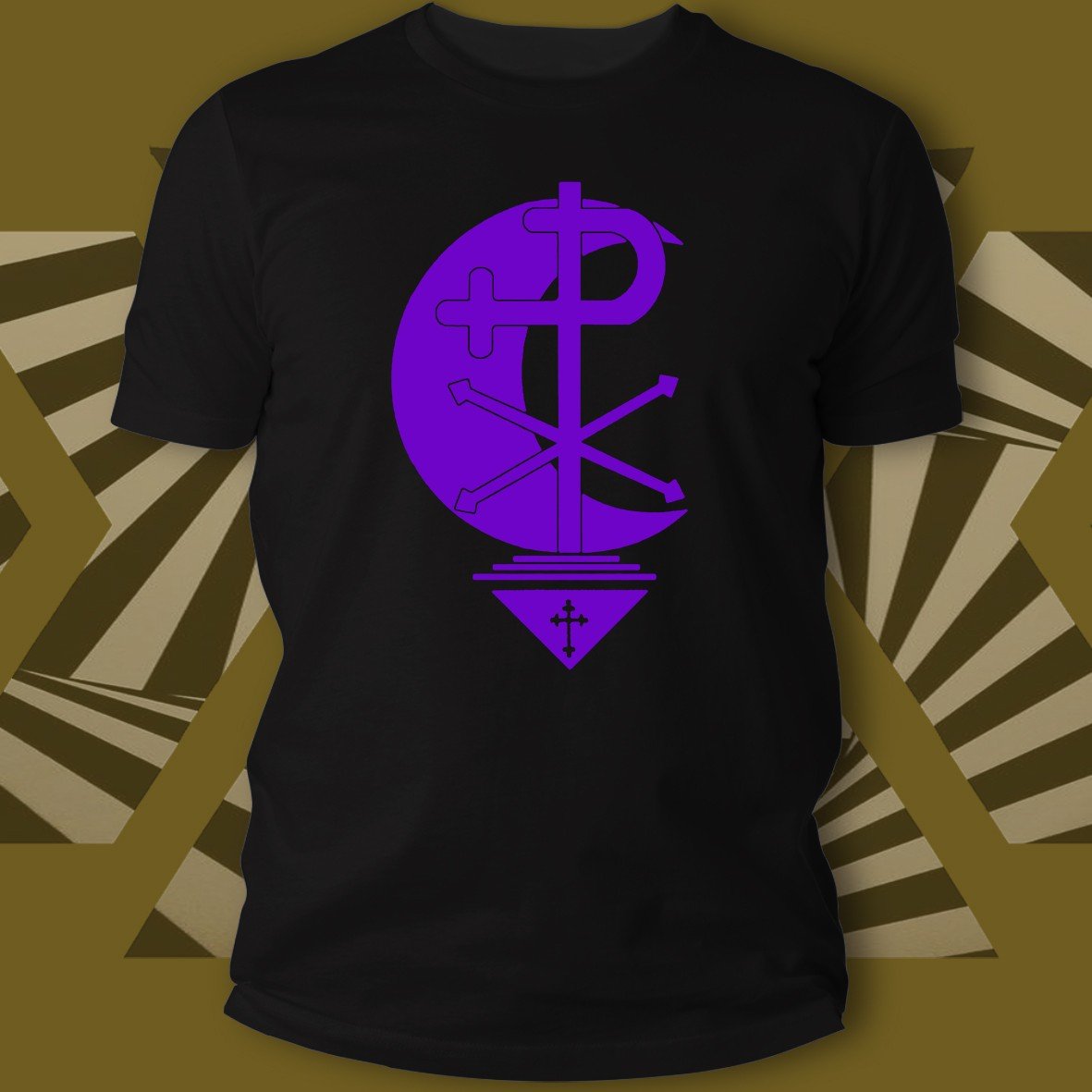 Matrix Paul Chain P.C. Purple Logo t-shirt cotone organico