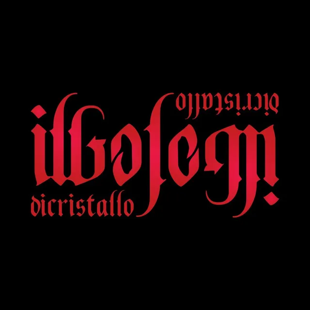 Il Golem di Cristallo Logo t-shirt cotone organico