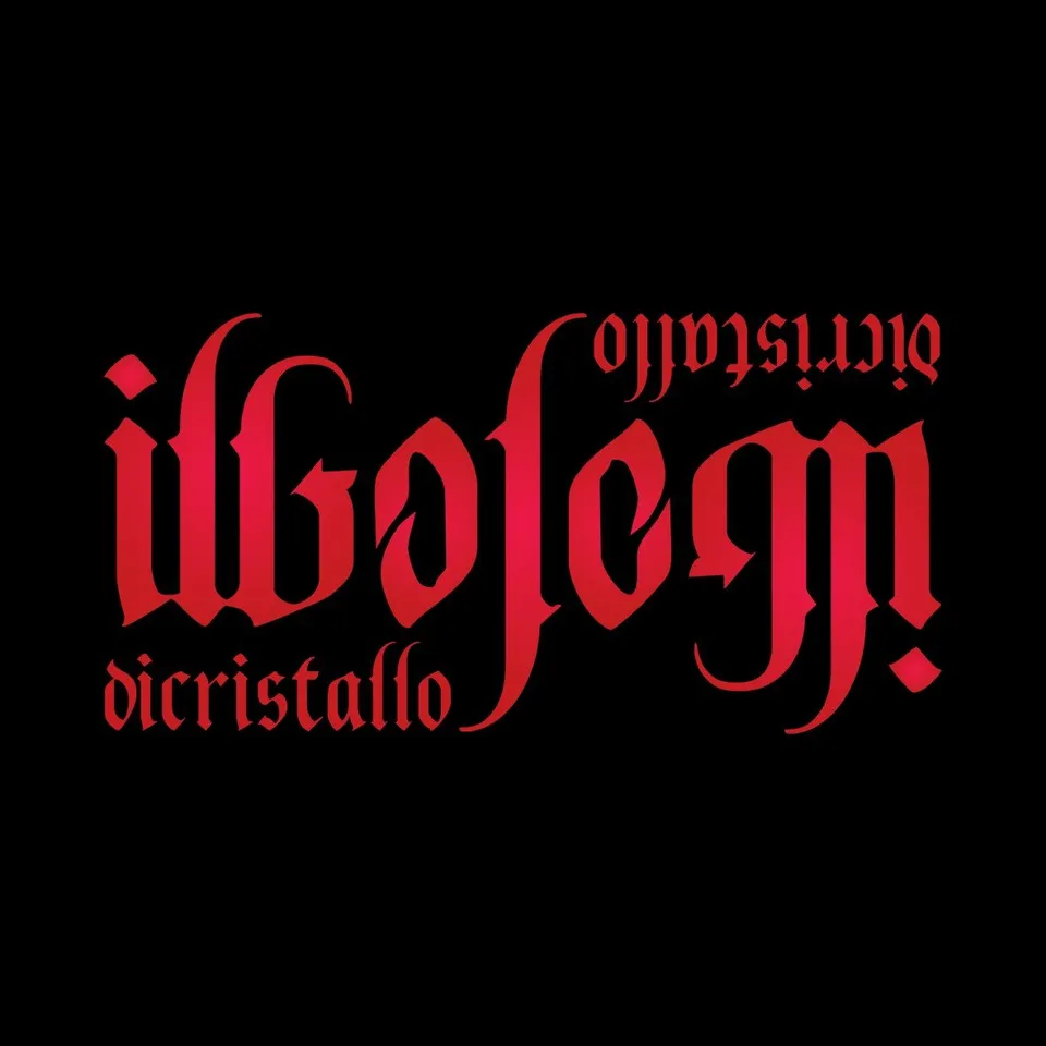 Il Golem di Cristallo Logo t-shirt cotone organico