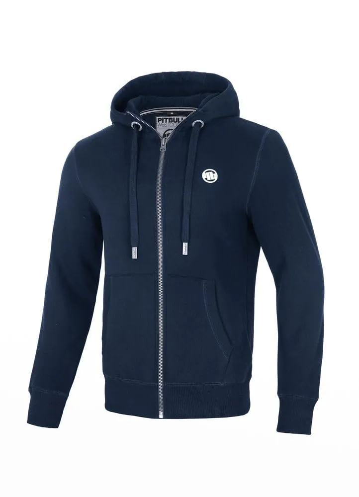 Pitbull Base Piccolo Logo felpa zip cotone taglia L