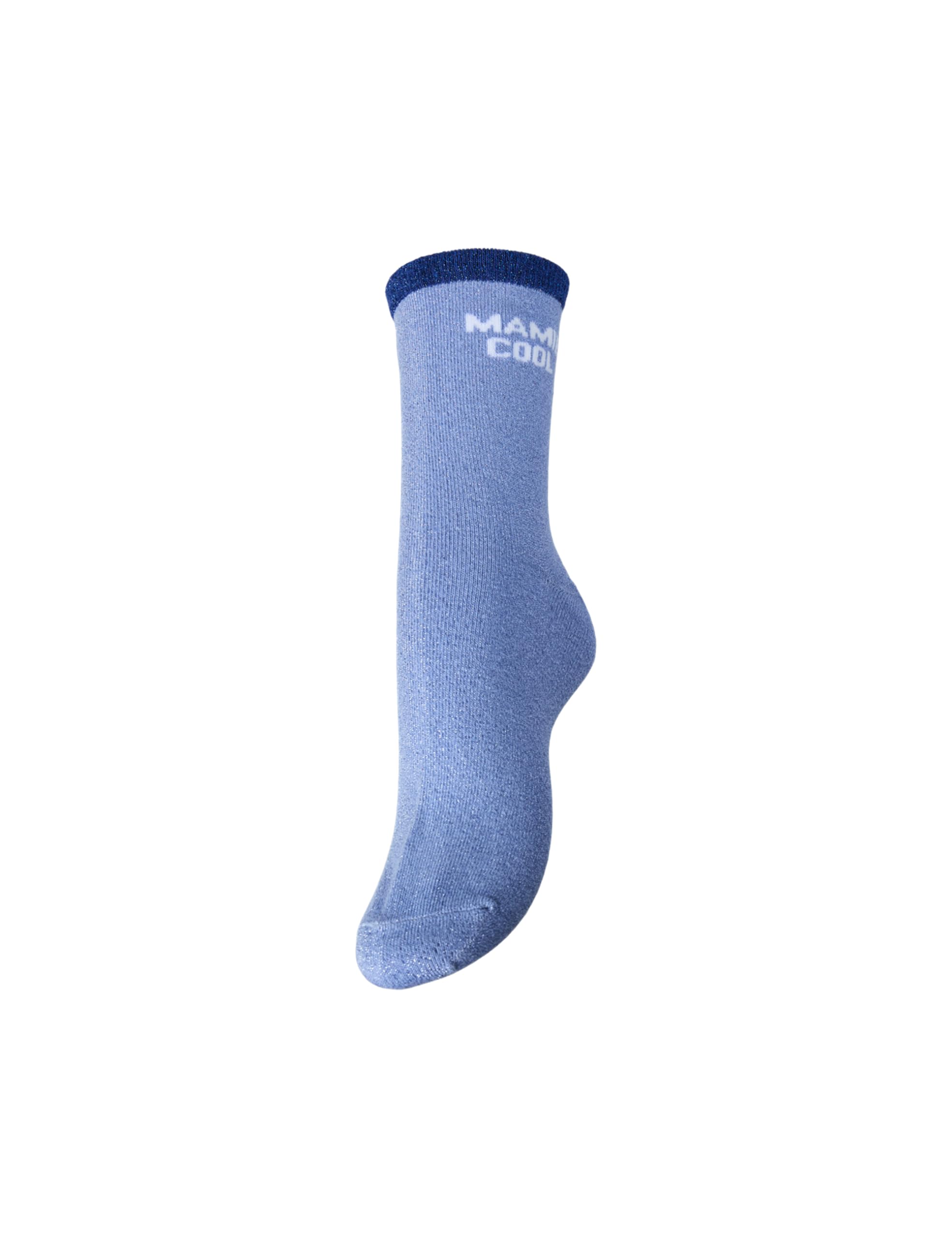 Pieces Pcsebby Glitter Detail Statement Sock FC calzini pesca