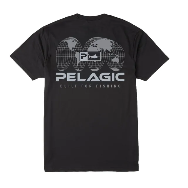 Pelagic Spliced maglietta heather black triblend