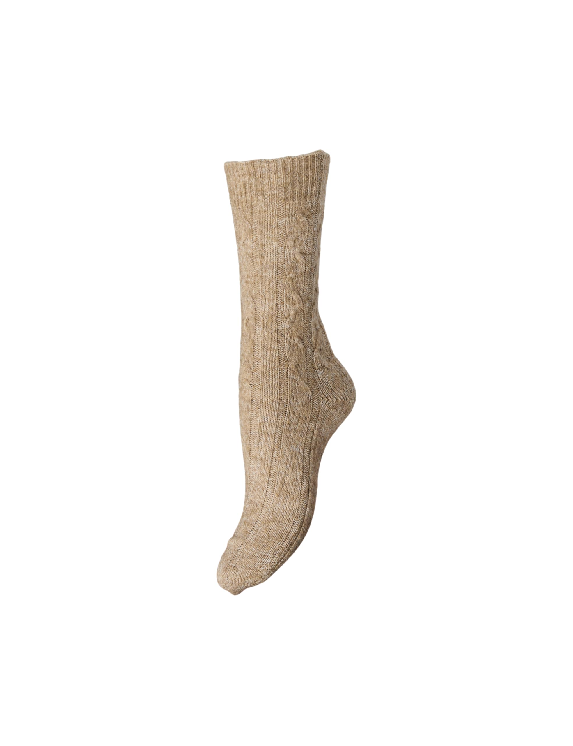 Pieces Pcnonna Xmas Socks Calzini Donna Grigio Melange