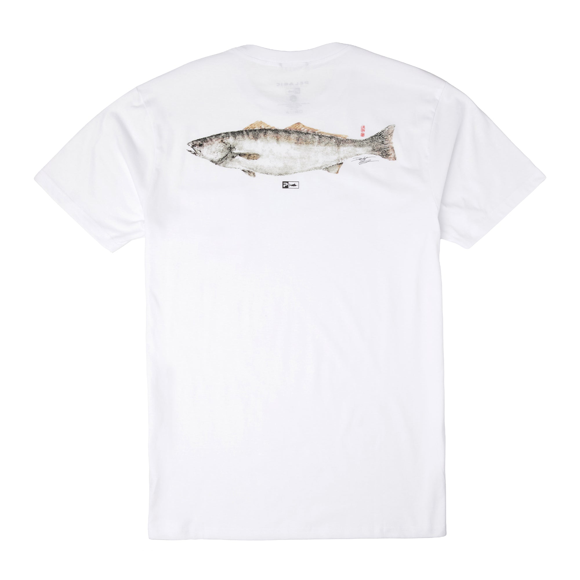 Pelagic DH WSB maglietta uomo bianca cotone organico