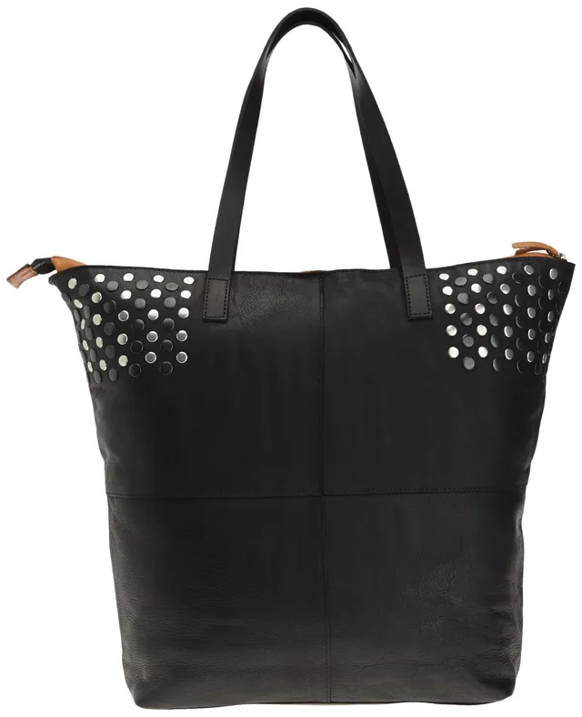 Pieces Elsine Leather Bag borsa a spalla donna