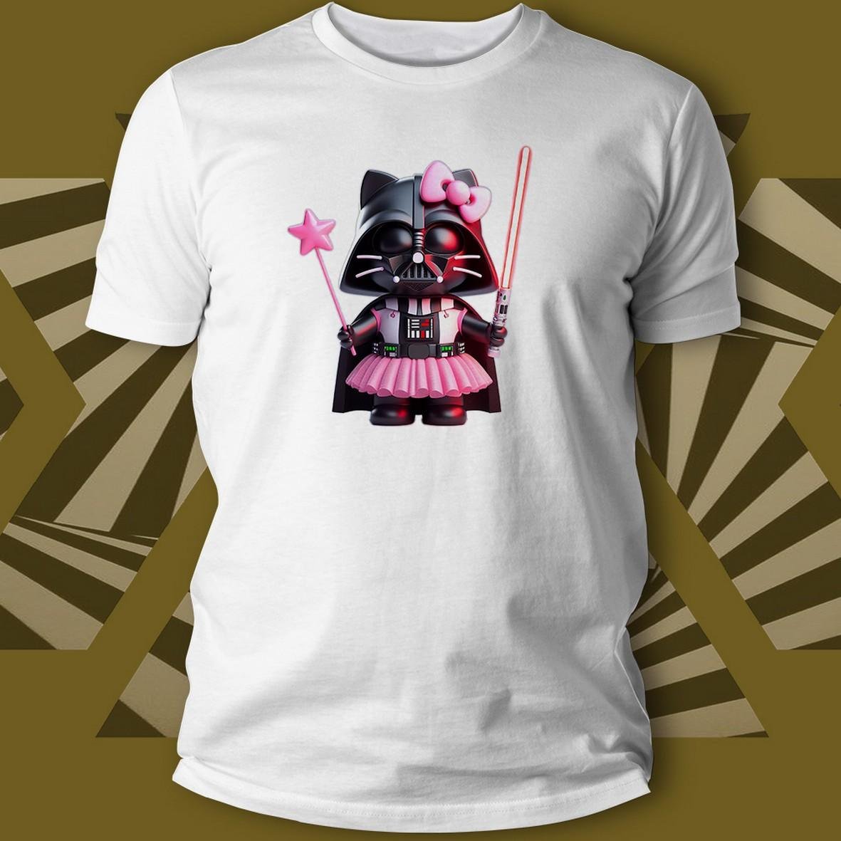 Matrix Music Store Rex Kitty-Vader t-shirt unisex cotone