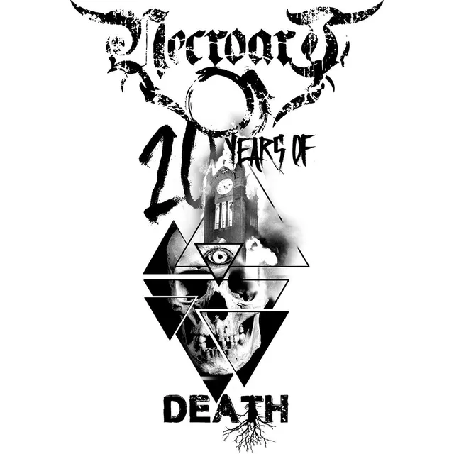 Matrix Music Store Necroart 19 Years In Death maglietta cotone organico