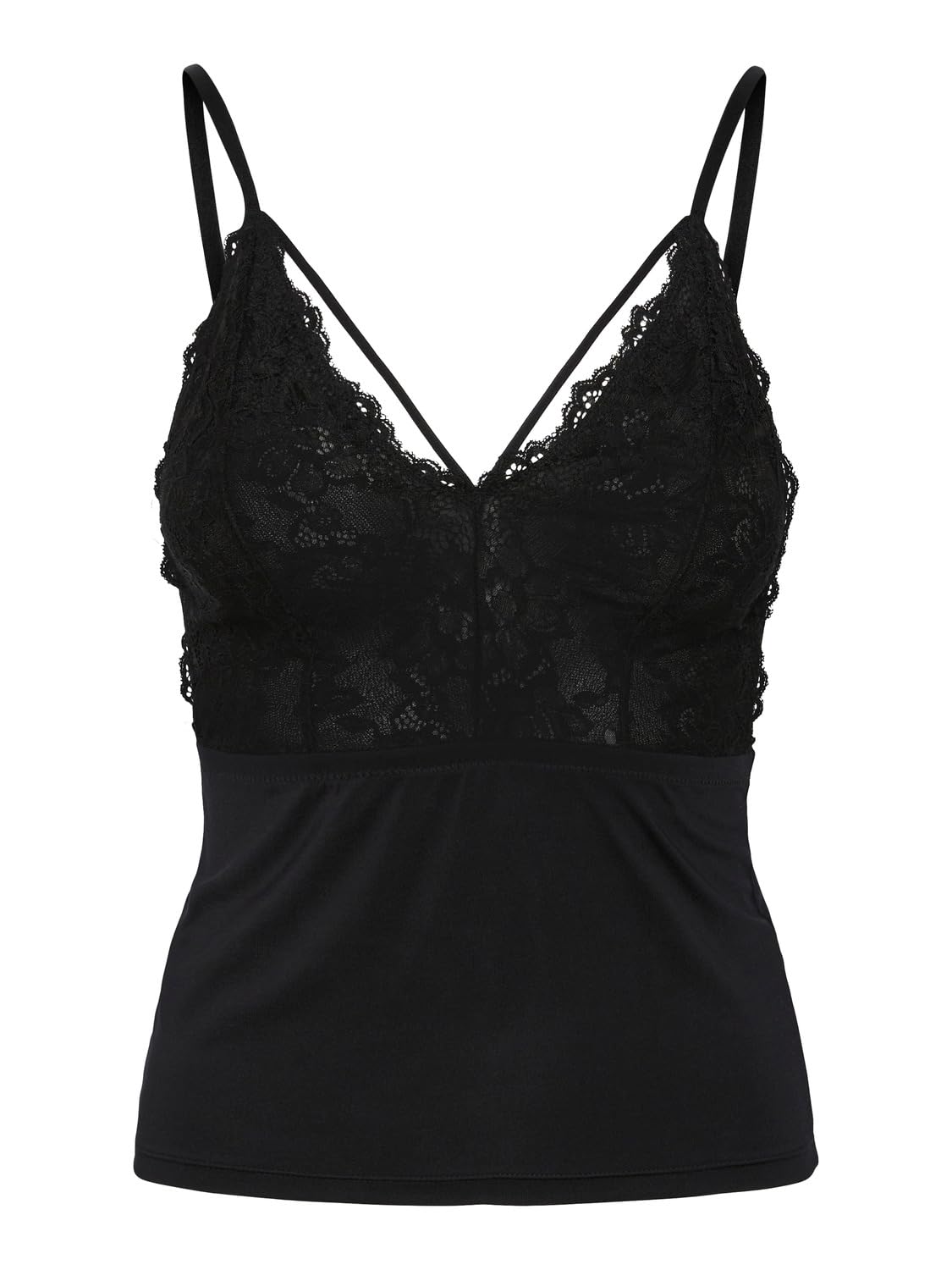 Pieces Pcnichelle Strap Top canottiera S nera