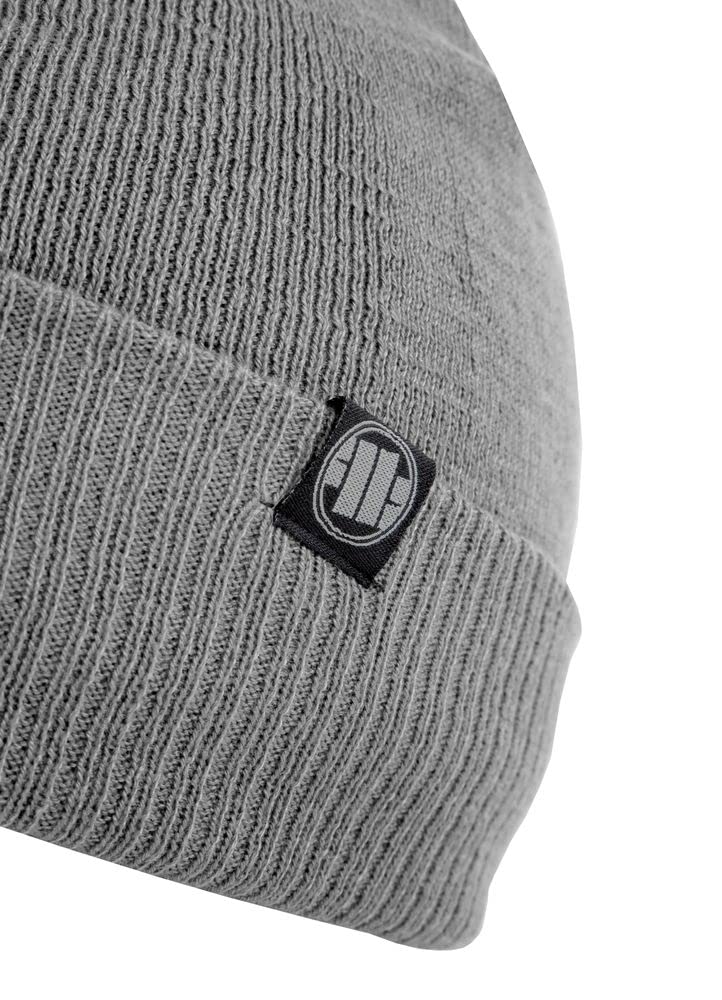 Pit Bull West Coast Bubble Small Logo berretto grigio invernale