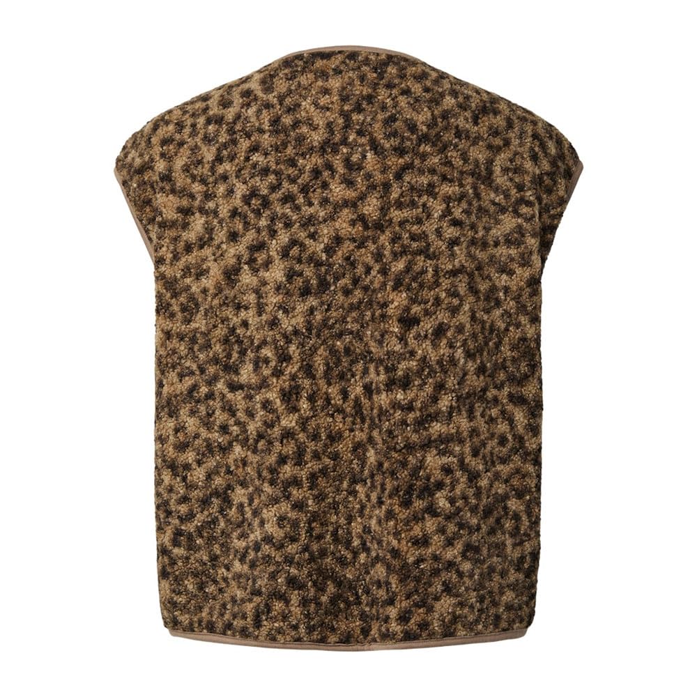 Pieces Katty Teddy gilet donna 2XL in pile